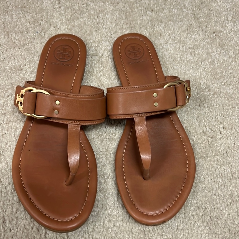 Tory Burch tan sandals